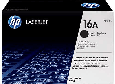 Toner HP 16A Negro Q Q7516A