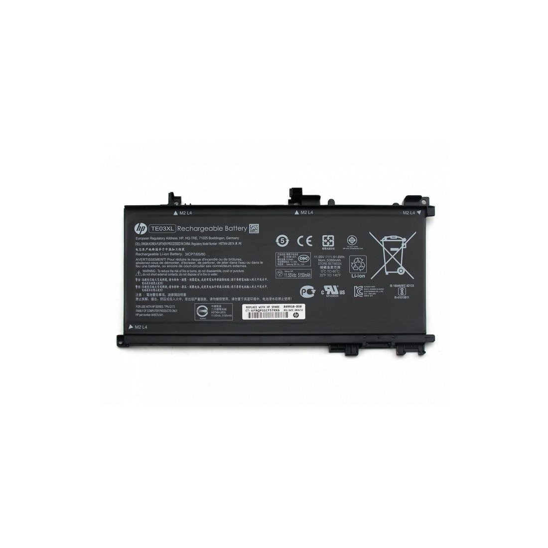 Bateria HP 15-Bc Omen 15-Ax TE03XL 905277-555 1