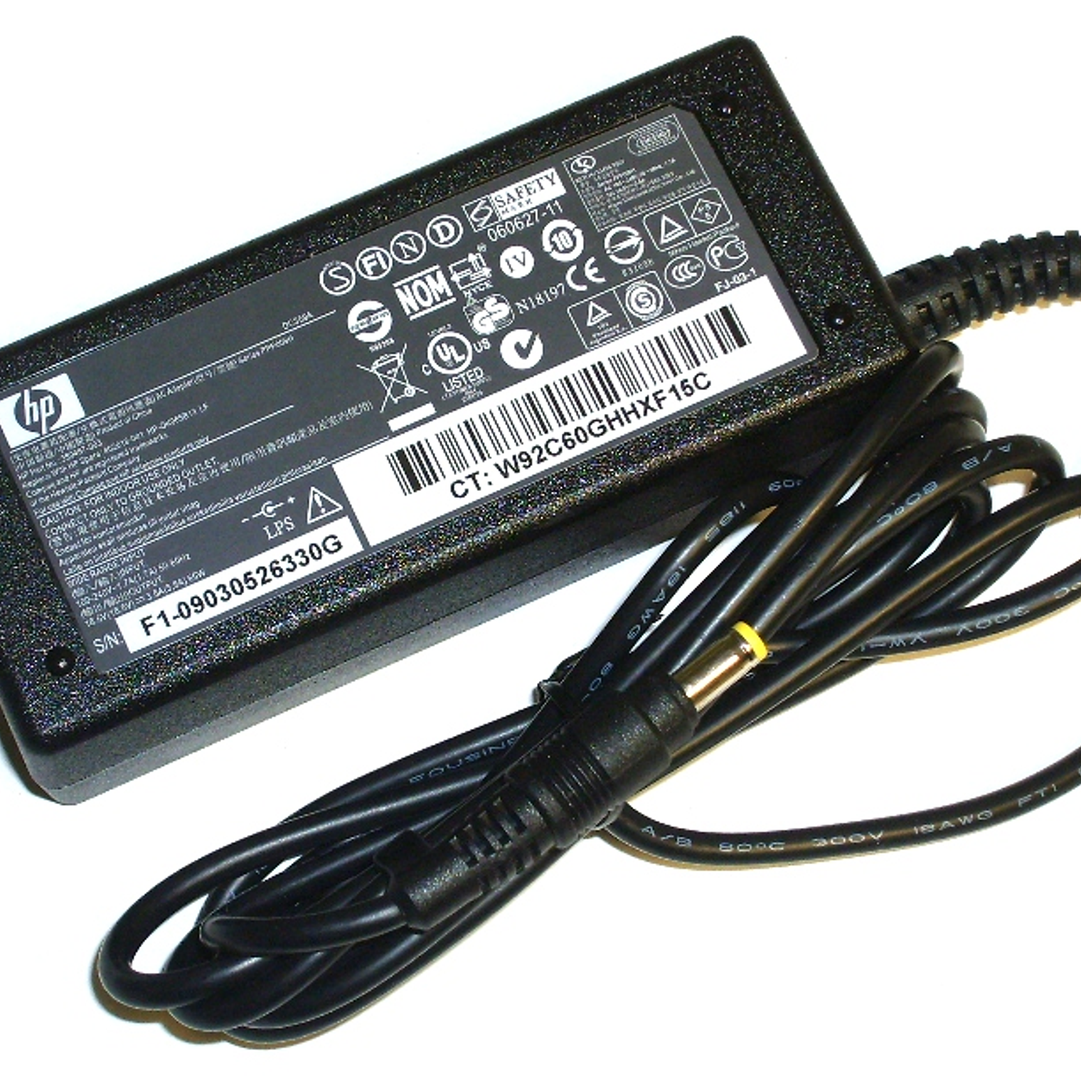 Cargador Original HP 60W 18.5V 3. 380467-003 1