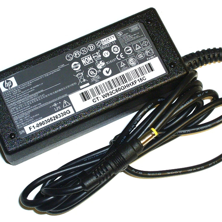 Cargador Original HP 60W 18.5V 3. 380467-003 1