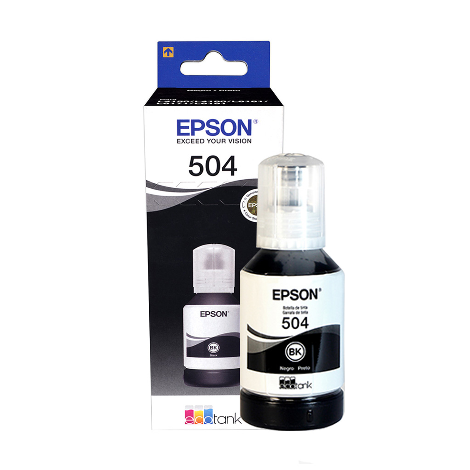 Botella Tinta Epson Amarillo 6K P T504420-AL 1