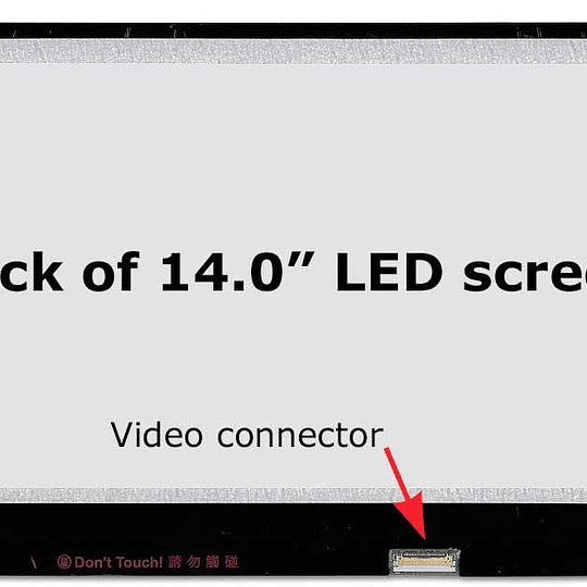 Pantalla Lenovo Full Hd 14.0