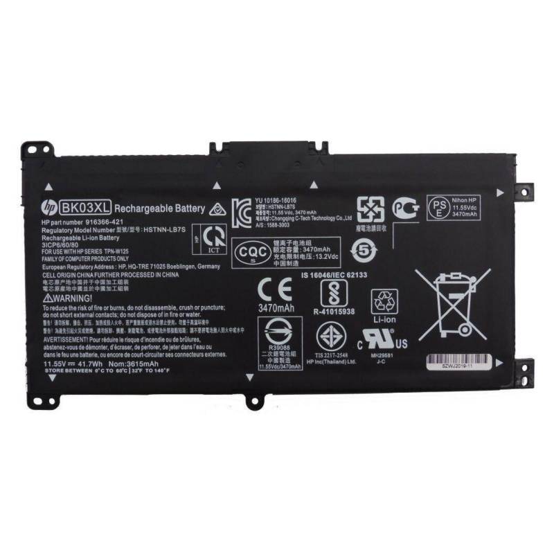 Bateria Original HP X360 14-Ba 3  916811-855 1