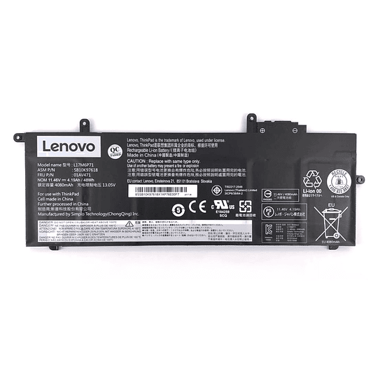 Bateria Original Lenovo Thinkpad  01AV470