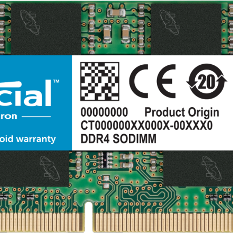 Memoria Ram Crucial 8Gb Ddr4 2666 CT8G4SFRA266 1