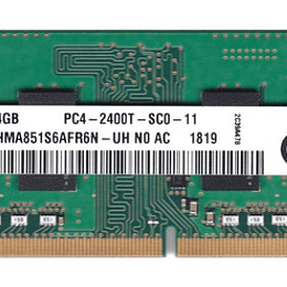 Memory 4Gb Ddr4 2400 Sodimm H HMA851S6AFR6N-UH