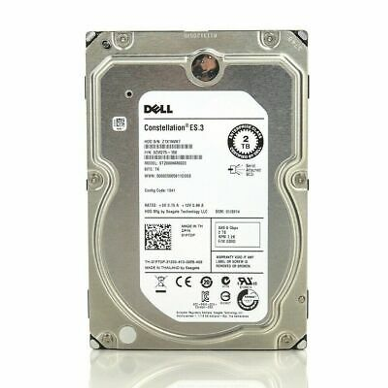 Disco Duro Dell 2Tb 6G 7.2K 3.5