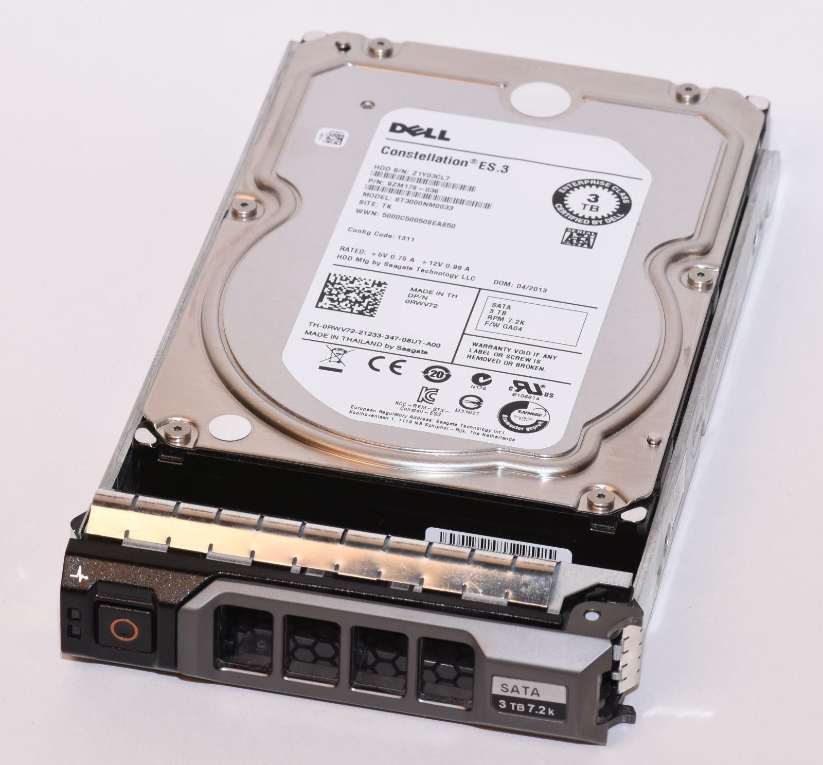 Disco Duro Dell 3Tb 6G 7.2K 3.5