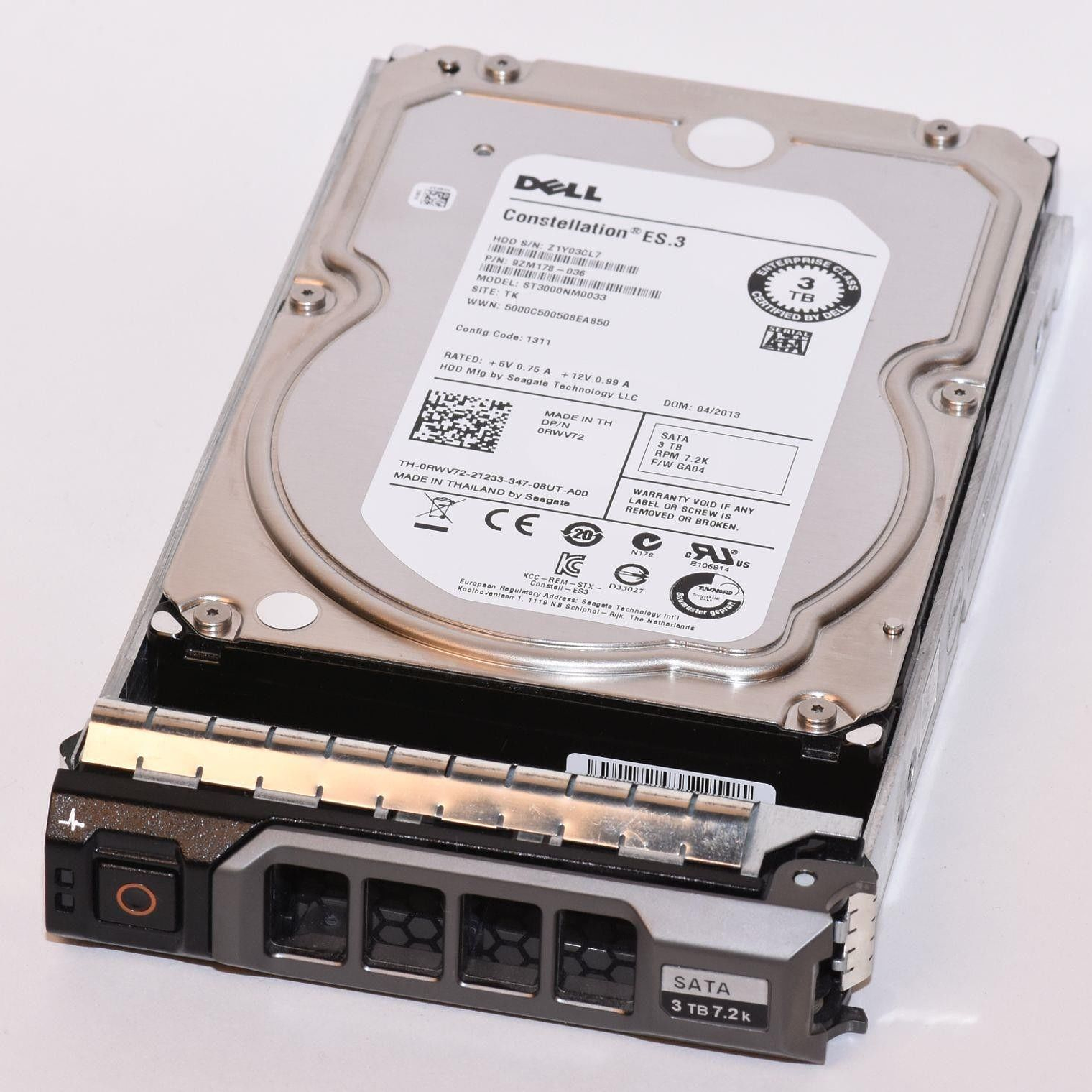 Disco Duro Dell 3Tb 6G 7.2K 3.5