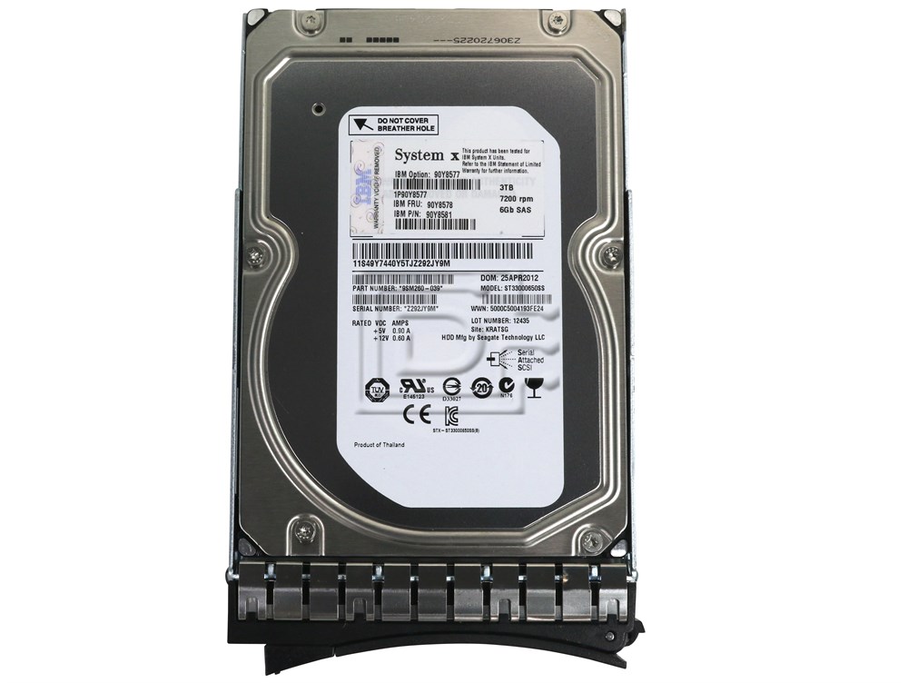 Disco Duro IBM Server 90Y8579 9 90Y8577 1
