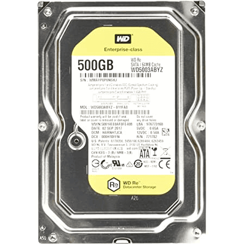 Disco Duro Interno Wd Re4 500Gb 7 WD5003ABYZ