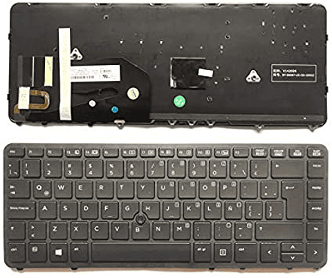 Teclado HP 840 G1  Español Negro  736654-161