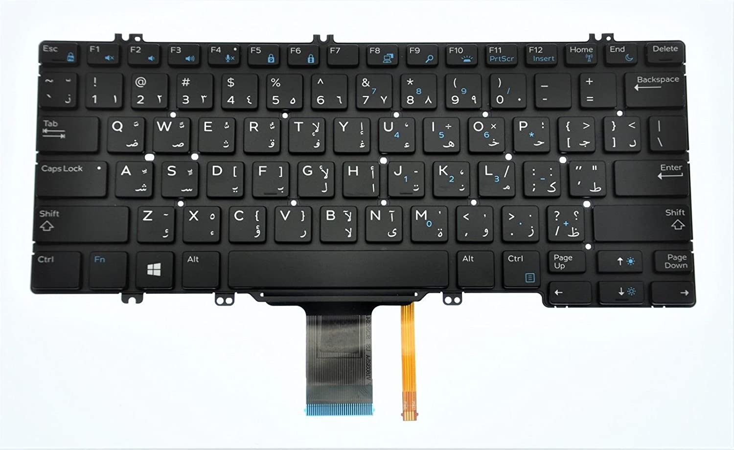 Teclado Dell Latitude 7290 5290 E FJD8V 1