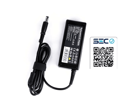 Cargador Alternativo HP 65W 18.5V 3.5A Conector Pin Central 7.4x5.0