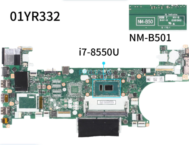 Placa Madre Lenovo Tinkpad T480 I 01YR332 1