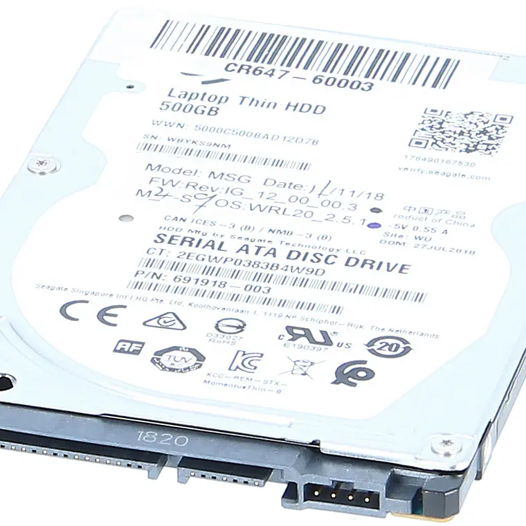 Msg Sata Hdd W/Fw Sv C CR647-67030 1