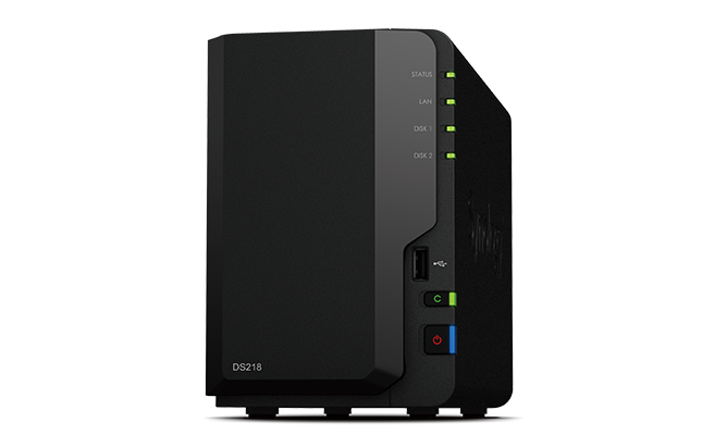 Synology 2 Bay Nas Diskstation D DS218+ 1