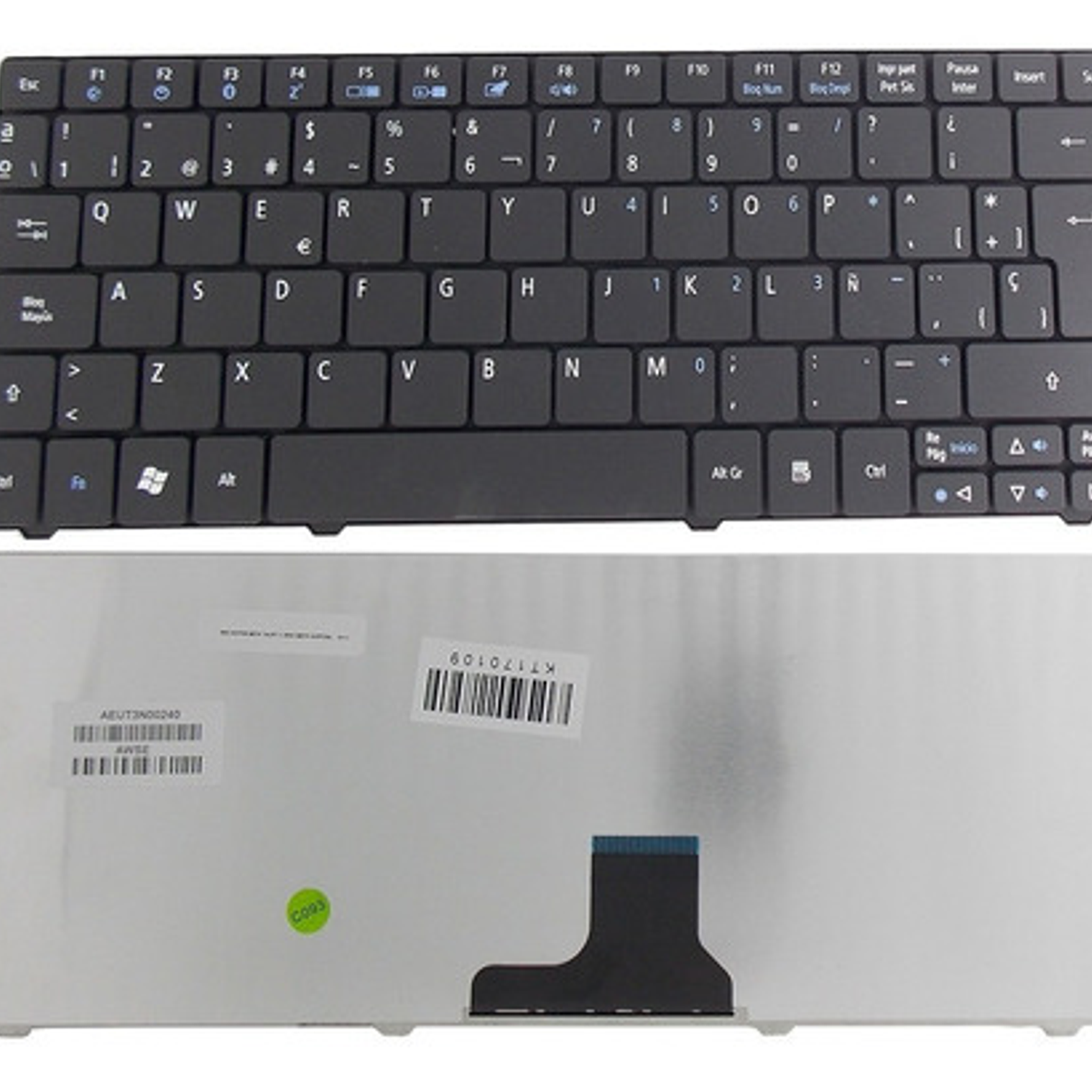 Teclado De Ordenador Portátil Par MB301-001 1