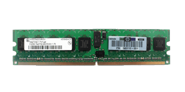 Memoria 512Mb (1X512Mb) 400Mhz 1R 413384-001 1