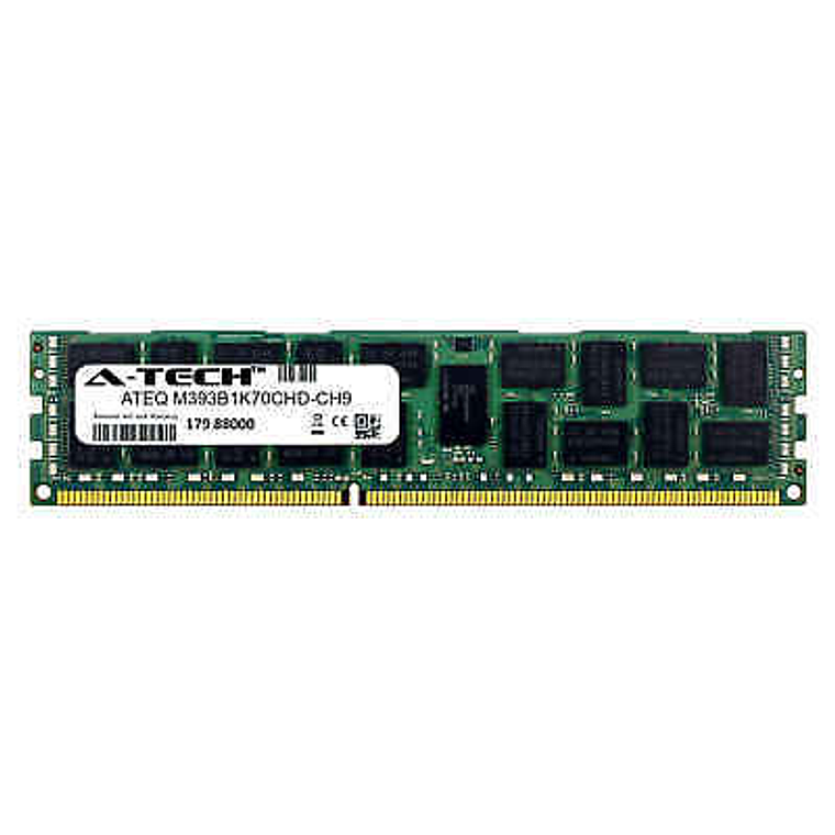 Memoria Samsung 8Gb Pc3-10600R Dd M393B1K70CHD-CH9 1