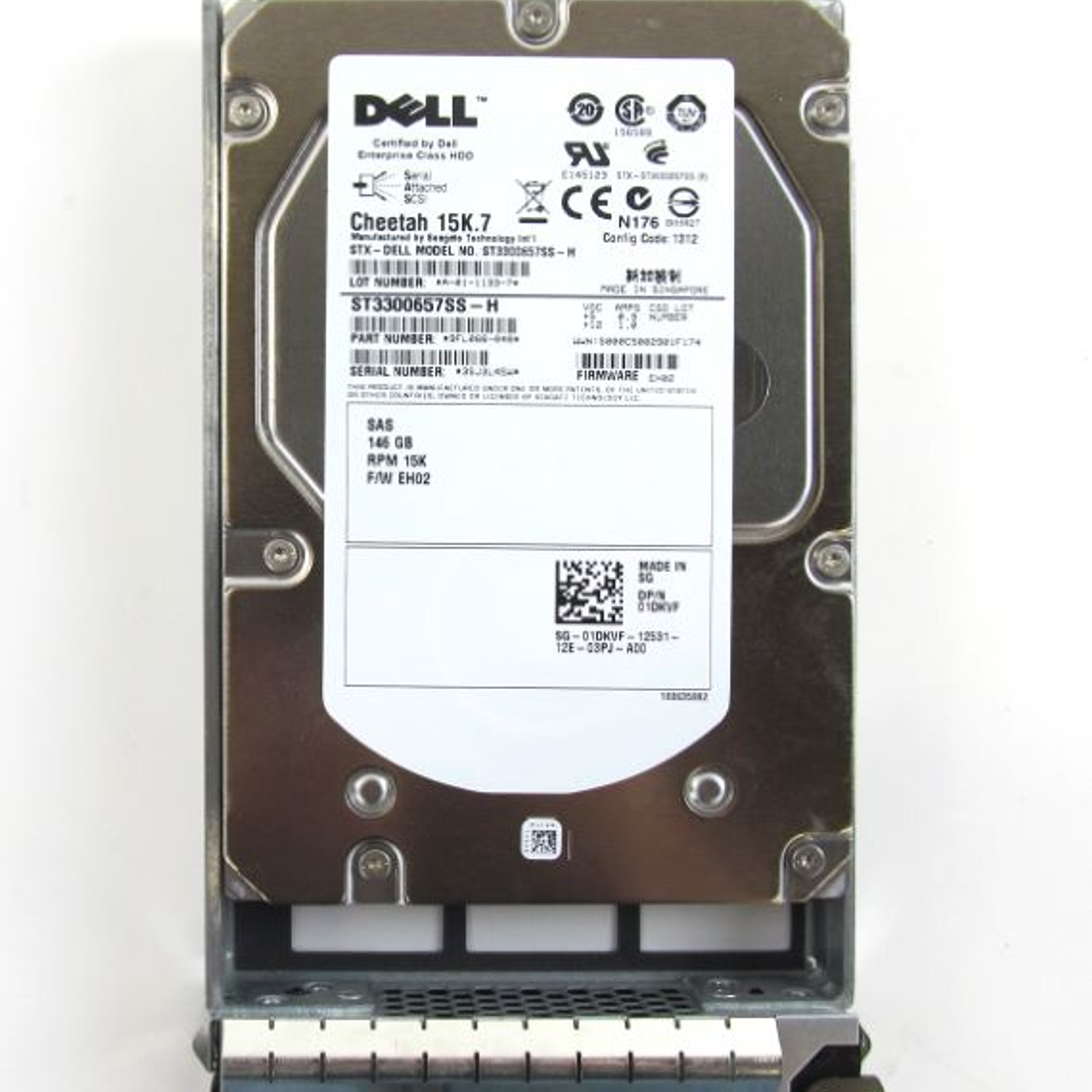 Disco Duro Dell 600 Gb 6G 15K 3.5 05XTFH 1