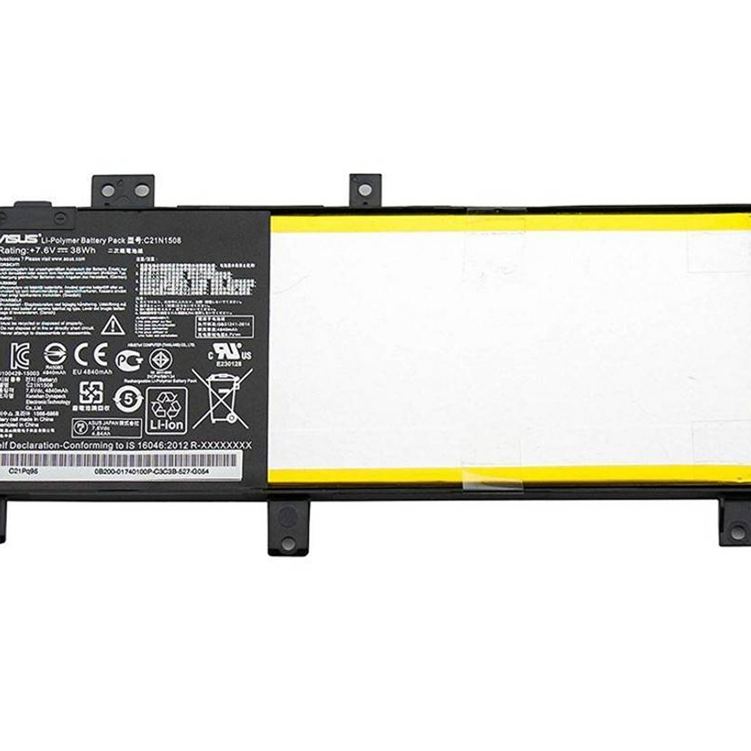 Bateria Original Asus 38Wh 7.6V 4 C21N1508 1