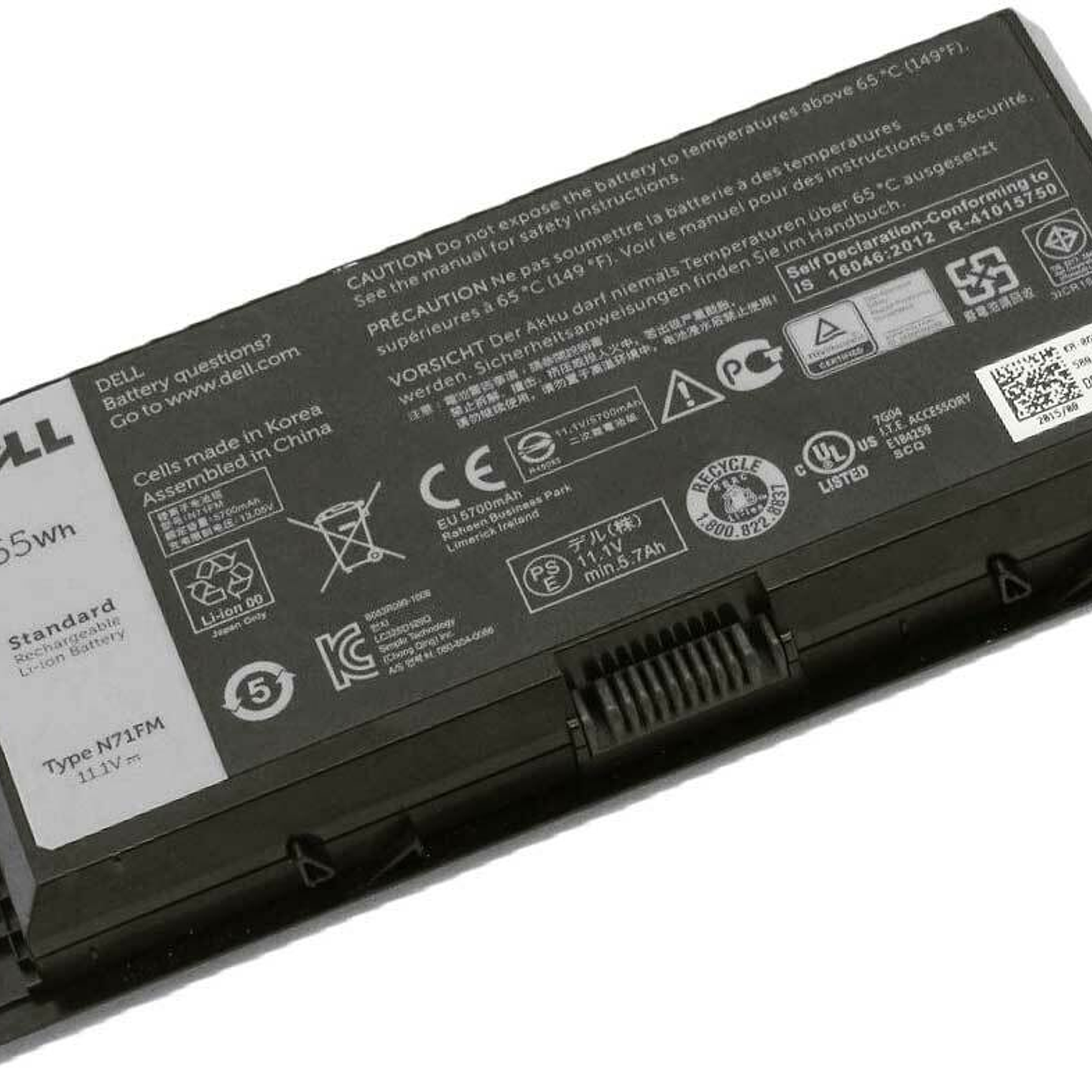 Bateria Original Dell Precision M GXMW9 1