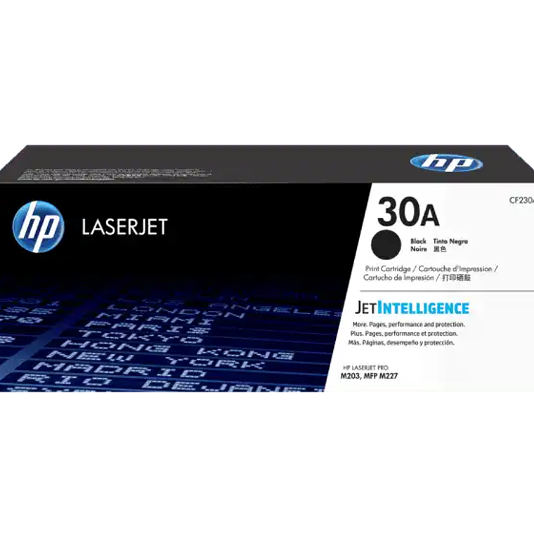 Toner Original HP 30A Negro 1600P CF230A 1