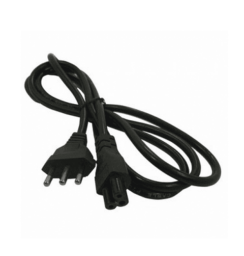 Cable De Poder 1.5 A 1.8 Metros Tipo Trebol