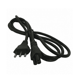 Cable De Poder 1.5 A 1.8 Metros Tipo Trebol