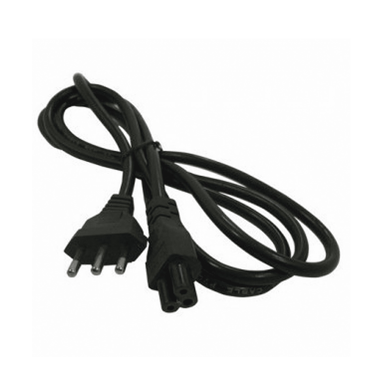 Cable De Poder 1.5 A 1.8 Metros Tipo Trebol 1