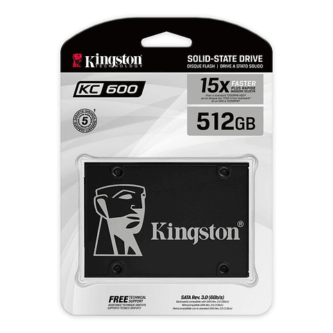 Disco Solido Ssd 512Gb Kc600 Sata SKC600/512G