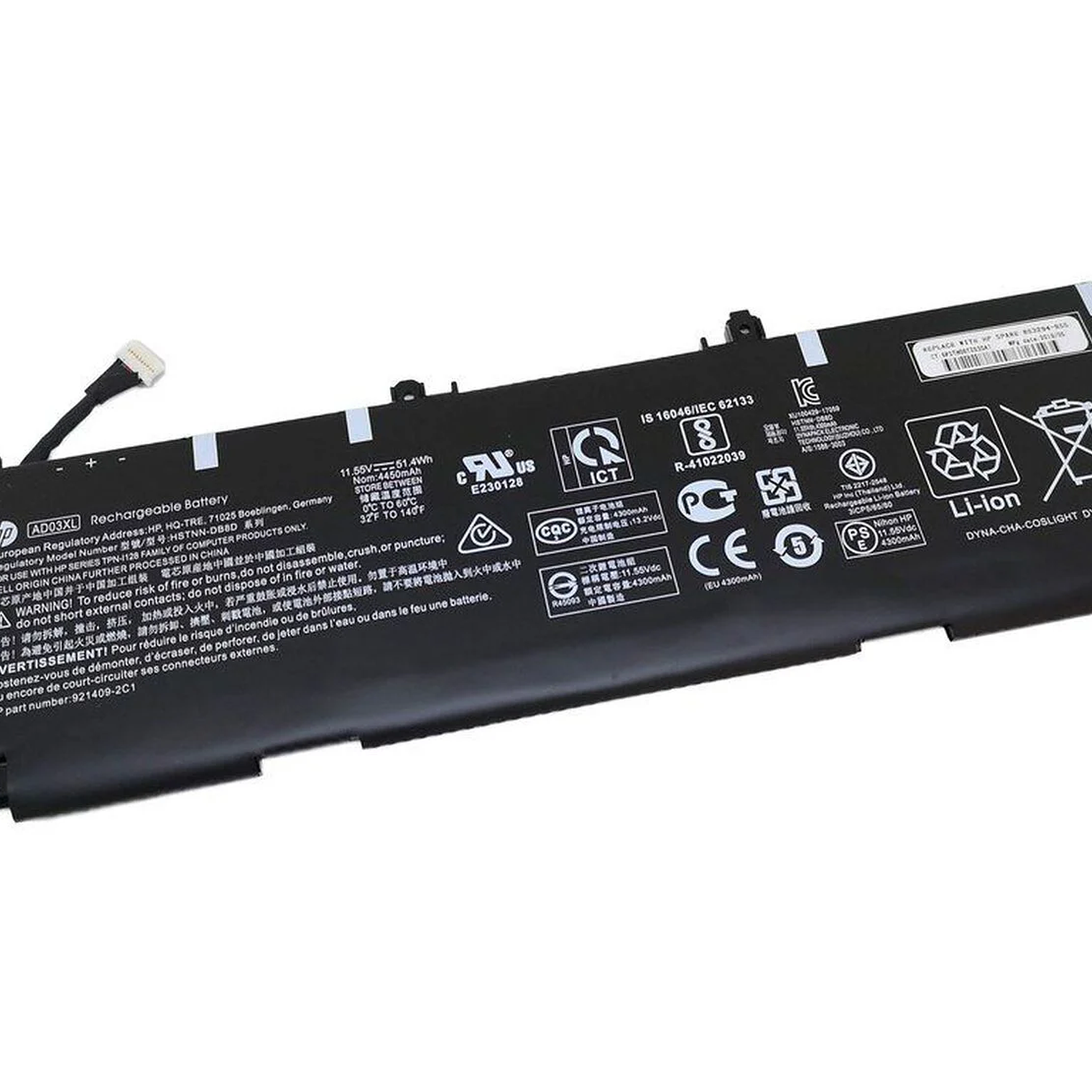 Bateria Original HP Li-Ion 11.55  921409-2C1 1