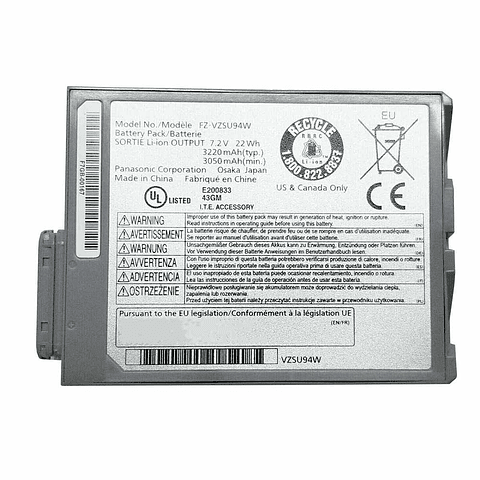 Batería Original Panasonic Toughb FZ-VZSU94W