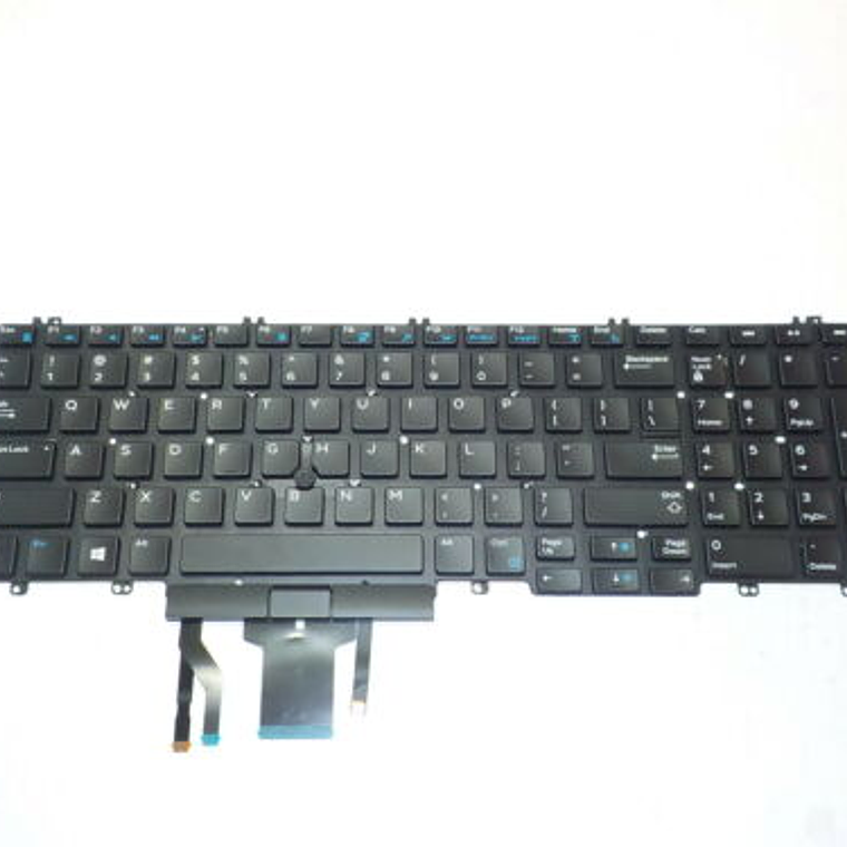 Teclado Backlit With Stick Pointe 0266YW 1