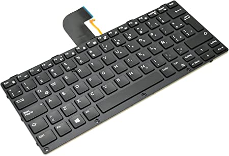 Teclado Backlit Latin Dell Latitu 92HF3 1