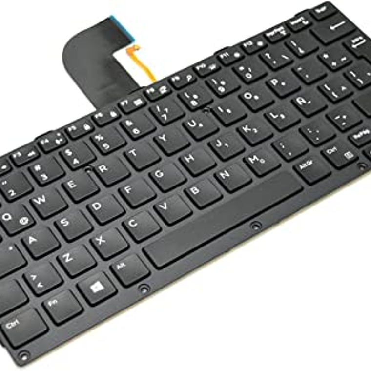 Teclado Backlit Latin Dell Latitu 92HF3 1