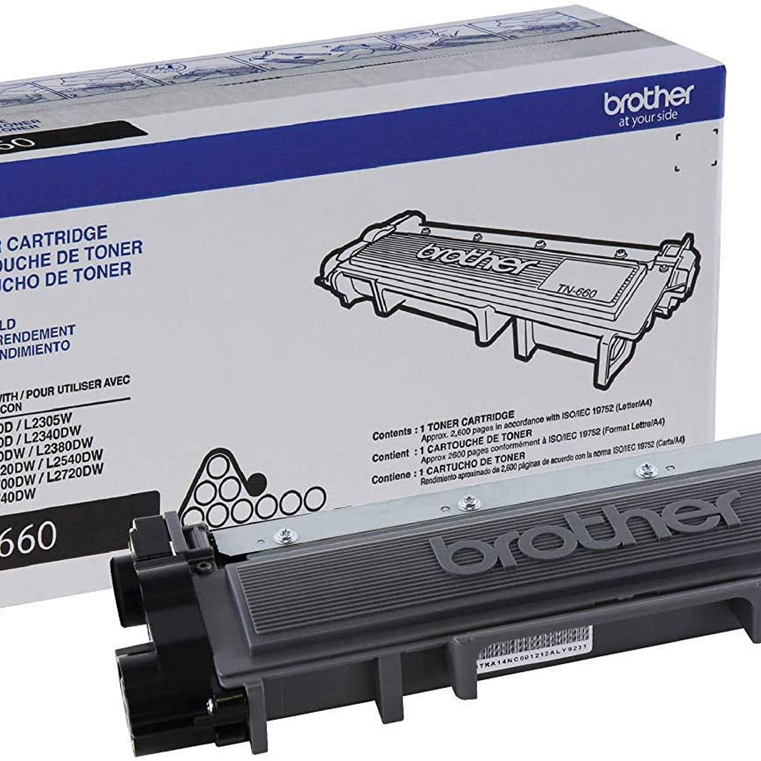 Brother Toner Tn-2370 Negro T TN2370 1