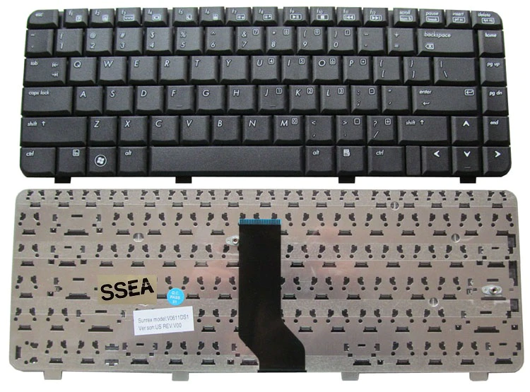 Teclado HP 540 550 6520S 6720 672 456624-161 1