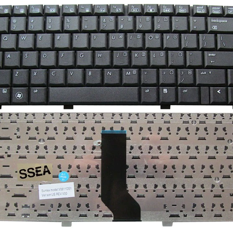 Teclado HP 540 550 6520S 6720 672 456624-161 1