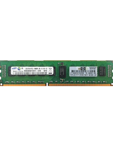 Memoria HP 1X 4Gb Ddr3-1333 Rdimm 500658-B21