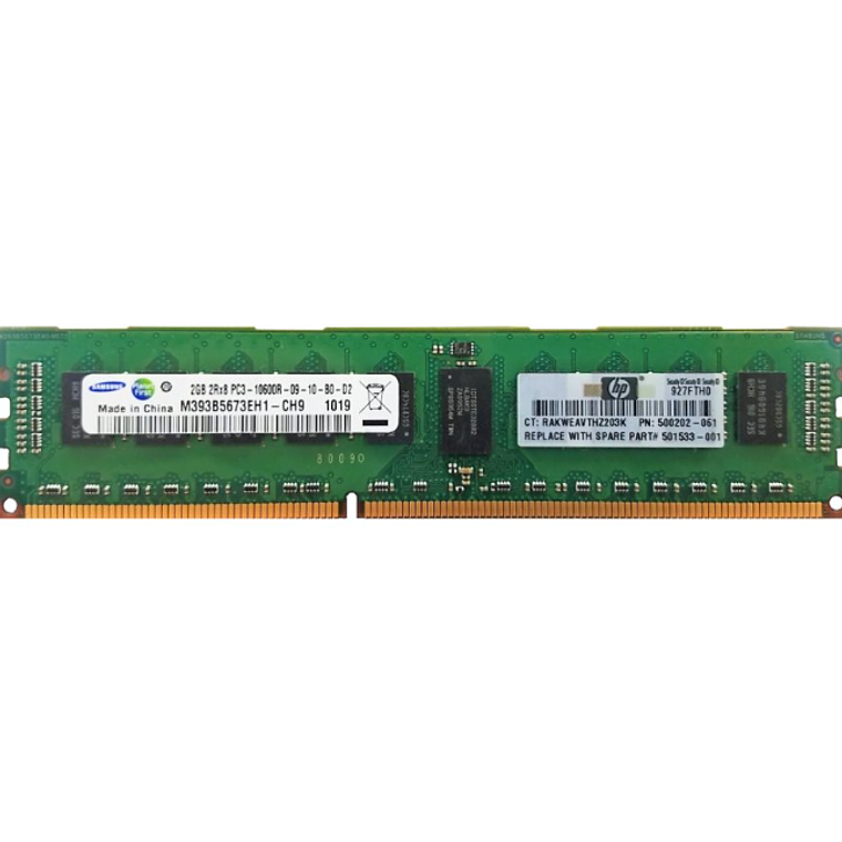 Memoria HP 1X 4Gb Ddr3-1333 Rdimm 500658-B21 1