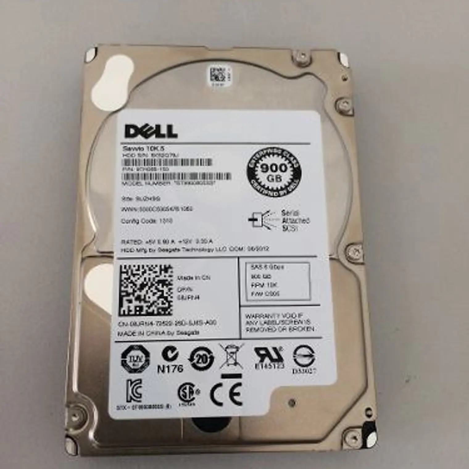 Disco Duro Dell 900 Gb 6G 10K 2.5 08JRN4 1
