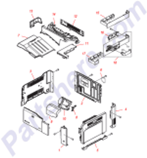 Control Panel Cover R RC2-5180