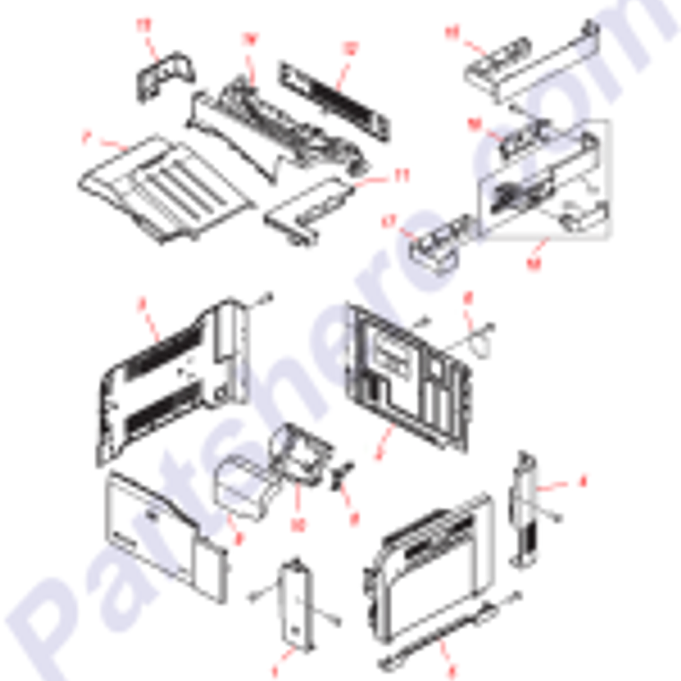 Control Panel Cover R RC2-5180 1