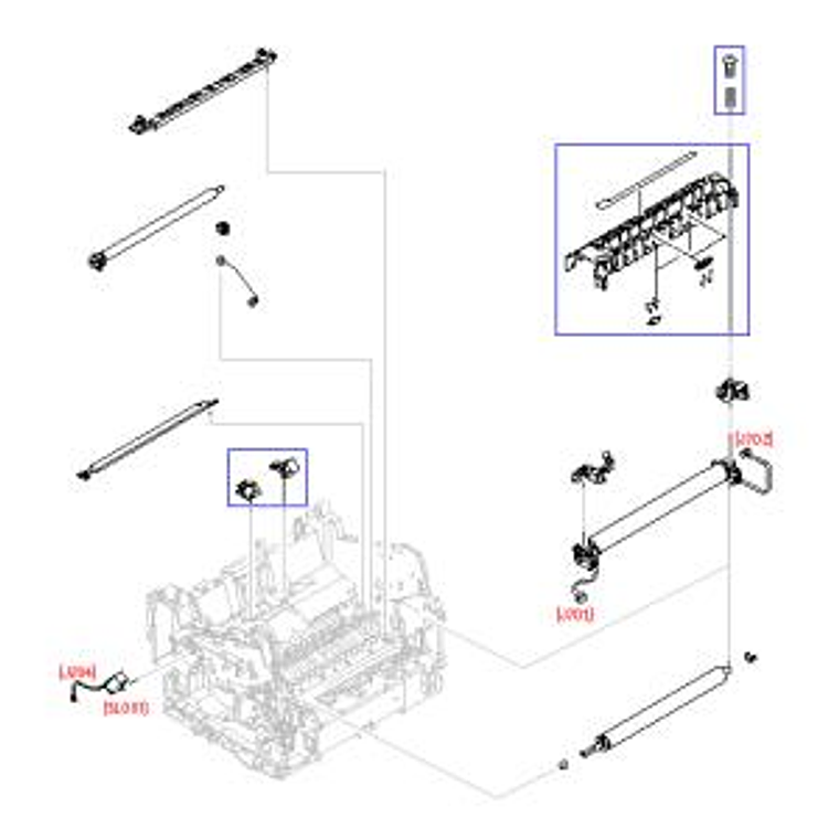 Mount Right Roller Pressure R RG5-4592 1