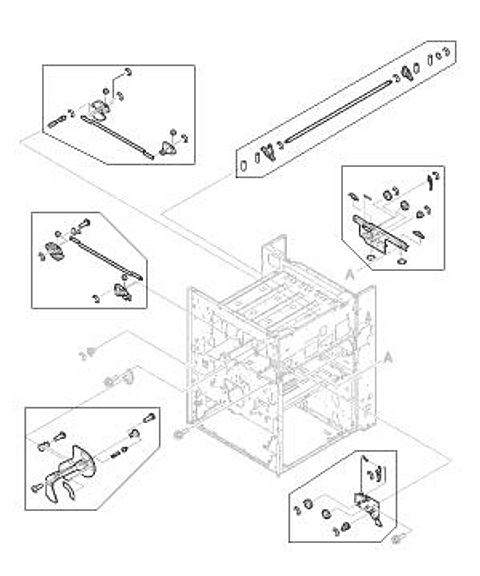 Rod : Rear Lift Lock Assembly R RG5-6131
