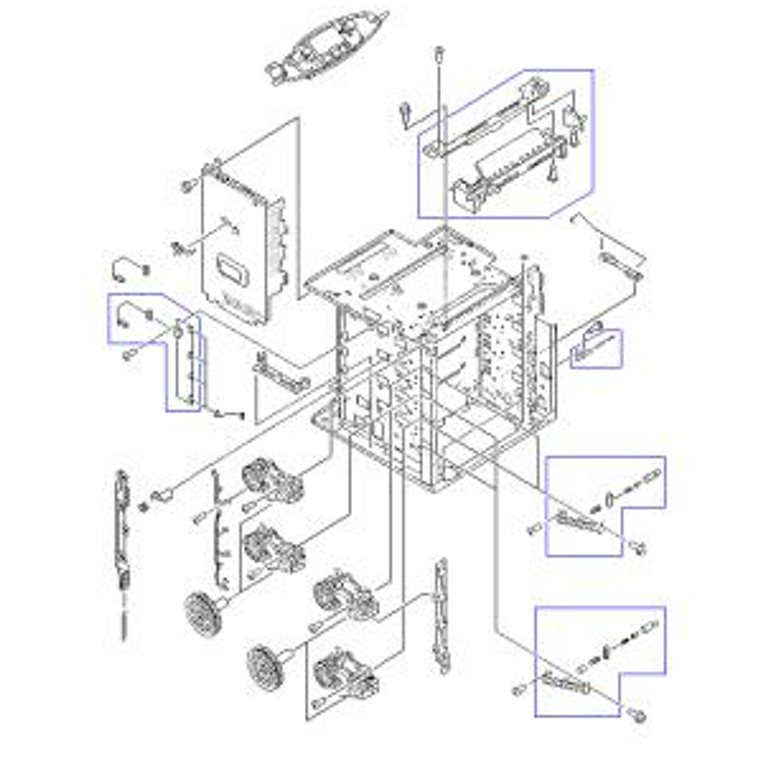 Control Panel Assembly (Mechanica RG5-6927 1