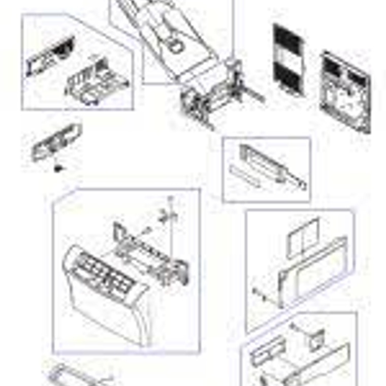 Front Cover Assy R RM1-1015 1