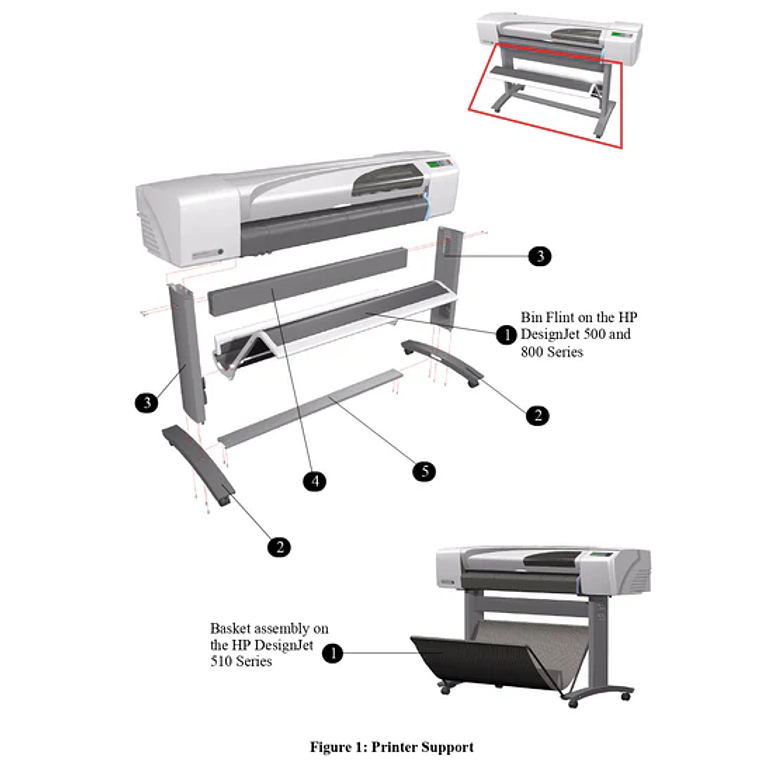 Foot Assembly C C7770-60022 1